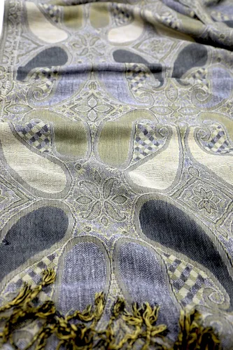 Miniatura 9 de Achillea Bufanda suave y sedosa de cachemira multicolor pashmina de doble capa