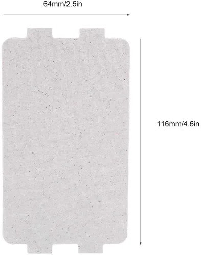 Miniatura 2 de 5 piezas de cubierta de guía de ondas, horno de microondas universal, placa de mica, piezas de reparación para el hogar, cocina, oficina