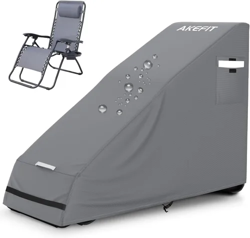 Miniatura 10 de AKEfit 1 funda para silla de gravedad cero, impermeable, plegable, para exteriores, con bolsa de almacenamiento, resistente a los rayos UV y al