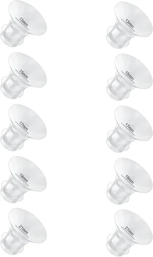 Miniatura 20 de Insertos de brida de 19 mm para Medela, escudos/bridas Spectra de 24 mm, compatibles con el extractor de leche ponible Momcozy S12 Pro/S9