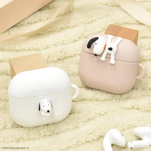 Miniatura 7 de Gourmandies SNGG-116B Peanuts Snoopy AirPods 4 - Funda de silicona para colgar