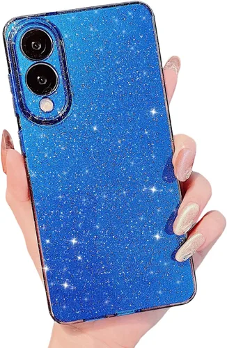 Miniatura 129 de MINSCOSE Compatible con Samsung Galaxy S22 Plus Case, Bonito Color Neón Brillante, con Purpurina Brillante Delgada Resistente a Golpes de Silicona