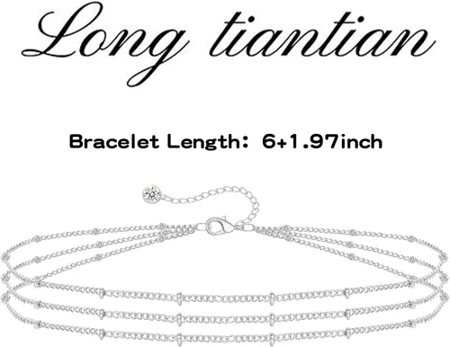 Miniatura 101 de Long tiantian Pulsera de oro gruesa para mujer, pulseras de oro delicadas, pulseras para mujer, pulseras apilables de eslabones de cadena