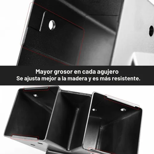 Miniatura 7 de ABUSA - Juego de soportes para columpios resistentes que incluye 2 soportes de columpio en forma de A negros, 2 asientos de columpio y 4 colgadores