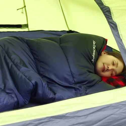 Miniatura 8 de REDCAMP Saco de dormir de franela para adultos, cómodos sacos de dormir de algodón para campamento, mochileros, senderismo, con capucha desmontable
