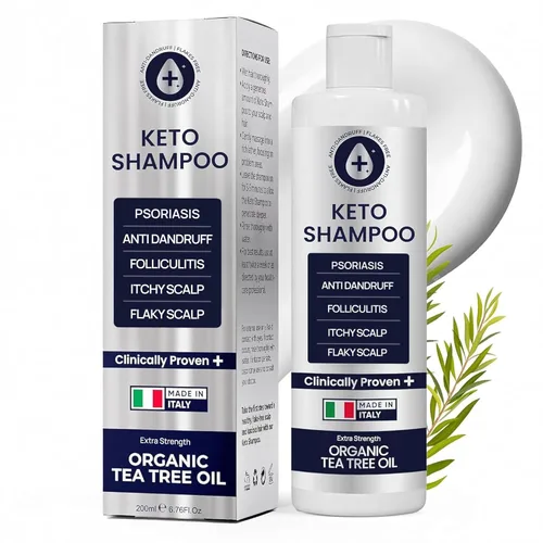 Champú para Psoriasis Anti Caspa - Champú medicado para el tratamiento de la caspa, escamas, dermatitis seborreica y folikulitis - Solución
