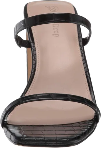 Miniatura 2 de The Drop - Sandalias de tacón alto Avery con dos correas y punta cuadrada para mujer