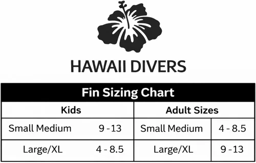 Miniatura 7 de Hawaii Divers Deep Sea Adult - Snorkeling Set, Tempered Glass Snorkel Mask, Dry-Top Snorkel Gear, Adjustable Fins Rojo