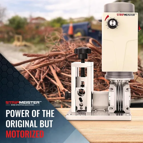 Miniatura 6 de StripMeister Máquina peladora de cables E250 - Máquina peladora de cables para cables eléctricos y de cobre, máquina peladora de cables eléctricos