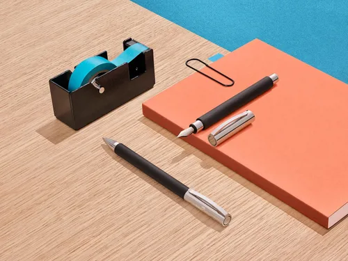 Miniatura 4 de Faber-Castell Ambition - Pluma estilográfica, resina negra, tamaño mediano