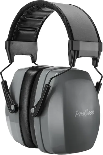Miniatura 9 de ProCase - Orejeras con cancelación de ruido SNR 33dB, auriculares de protección auditiva para adultos, orejeras insonorizadas para trabajo, corte