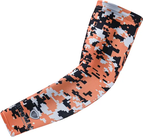 Miniatura 35 de Stromguard Manga deportiva de compresión para brazo, camuflaje digital, béisbol, fútbol, baloncesto, (una manga de brazo)