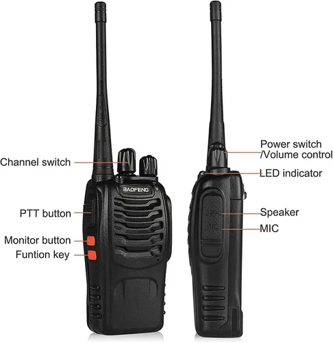 Miniatura 2 de BAOFENG BF-888S Radios bidireccionales (paquete de 2)