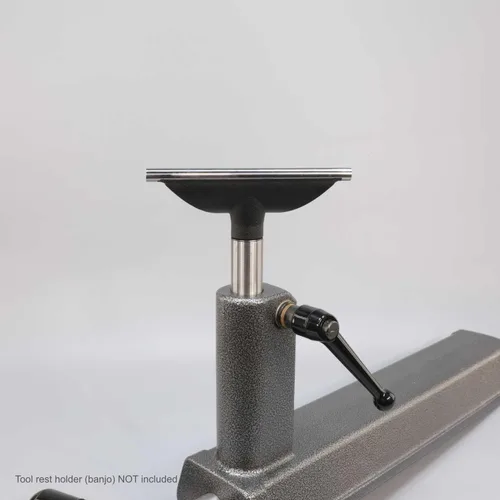 Miniatura 8 de Hurricane Turning Tools, Soporte para herramientas de 6 pulgadas con varilla de acero endurecido para torno de madera, poste de 1 pulgada