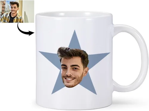Miniatura 11 de Taza de café personalizada con cara de bebé, taza personalizada con foto, nombre y título, cumpleaños, Navidad, día del padre, día de la madre, baby