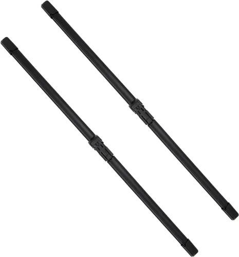 Miniatura 27 de JustCar Juego de 2 limpiaparabrisas delantero de repuesto para Jeep Wrangler TJ 1997 1998 1999 2000 2001 2002 2003 2004 2005 2006-13 pulgadas