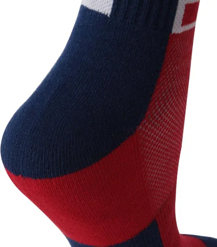 Miniatura 6 de Calcetines de bandera estadounidense Gmark para mujer calcetines de pollo divertidos y locos a rayas tiburón hasta la rodilla y media pantorrilla