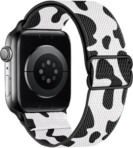 Miniatura 49 de Correas elásticas de nailon compatibles con Apple Watch de 1.496 pulgadas, 1.575 pulgadas, 1.614 pulgadas, 1.654 pulgadas, 1.732 pulgadas, 1.732