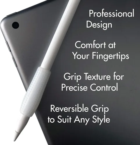 Miniatura 3 de Omni Grip - Paquete de 6 agarres cómodos de primera calidad, perfectos para Apple Pencil, Apple Pencil 2, lápices ópticos, bolígrafos y lápices