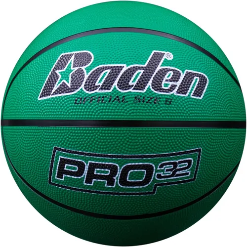 Baden | Pro32 | Baloncesto de goma duradera y de colores divertidos | Tallas para jóvenes y adultos 5, 6, 7