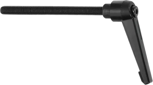 Miniatura 20 de uxcell Perillas ajustables M5 x 0.472 in, mango de rosca macho, botón de trinquete de liberación rápida, perno giratorio para maquinaria de torno