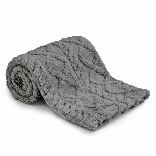 Miniatura 10 de Yurhap Manta de forro polar para bebé, a cuadros, ultra suave y acogedora para niñas y niños, manta mullida para bebés recién nacidos, regalos
