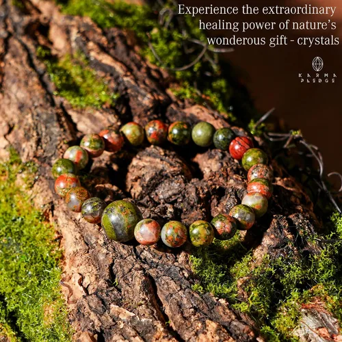 Miniatura 31 de Pulseras de cristal curativo para mujeres y hombres, espiritual, energía positiva y equilibrio, pulseras de cuentas de cristal natural hechas a mano