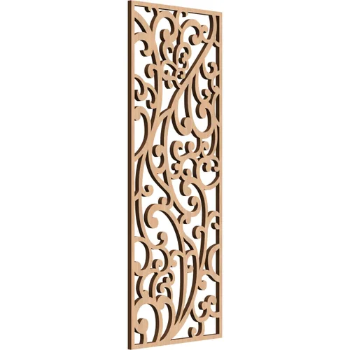 Miniatura 174 de Woodhaven - Paneles de pared decorativos de madera con calado, 9 3/8 pulgadas de ancho x 24 3/8 pulgadas de alto x 1/4 de alto, aliso