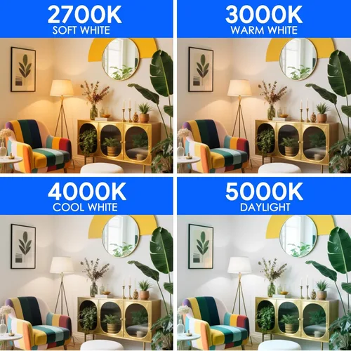 Miniatura 4 de Bombillas Energetic Light Equivalentes a 60 Vatios, Bombillas LED de Luz Diurna A19, 15000 Horas Base E26, Bombilla de 8W 800LM 5000K, Certificado