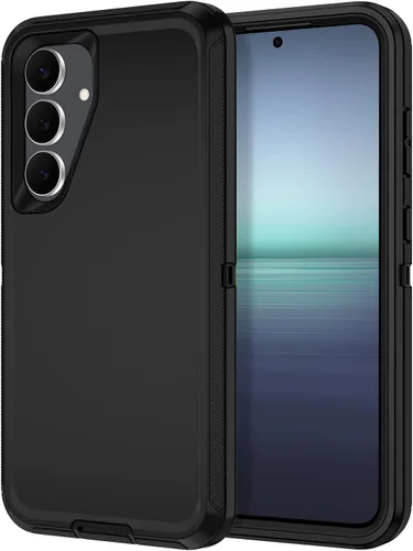 Miniatura 43 de I-HONVA para Samsung Galaxy S21 FE 5G, Funda Resistente a Golpes, Polvo y Caídas de 3 Capas, Protección Completa del Cuerpo