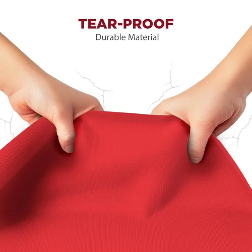 Miniatura 4 de Bolsa de almacenamiento vertical para árbol de Navidad - Se adapta a árboles artificiales de 7 pies y árboles topiarios de Navidad, cubierta Rojo