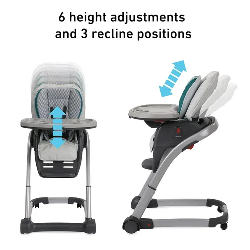 Miniatura 4 de Graco Blossom - Silla alta convertible 6 en 1, Redmond