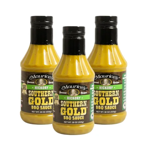 Miniatura 7 de Maurice's Southern Gold Salsa BBQ – Salsa clásica de mostaza Carolina con sabor atrevido – Auténtico aderezo de barbacoa de Carolina del Sur – Ricas