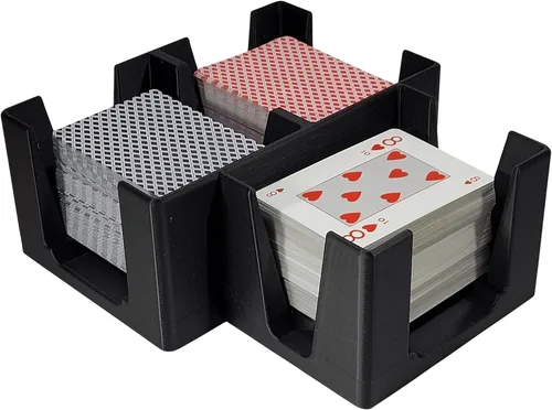 Miniatura 14 de Bandeja de plástico negro para cartas o carrito, no giratoria, fabricada en Estados Unidos