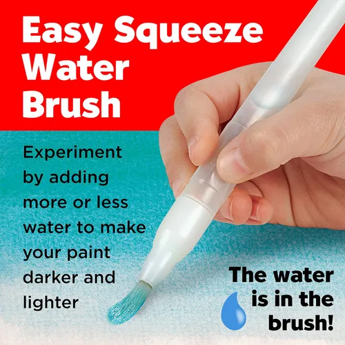 Miniatura 4 de Faber-Castell Young Artist Learn to Watercolor - Juego de pintura de acuarela para niños a partir de 5 años, apto para niños y lavable