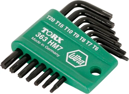 Miniatura 3 de Wiha 36392 Juego de llaves en L, Torx, brazo corto, 7 piezas