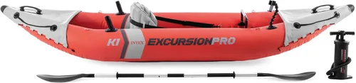 Miniatura 7 de INTEX 68303EP Excursion Pro K1 Juego de kayak inflable: incluye remos de kayak de lujo de 86 pulgadas y bomba de alto rendimiento - PVC SuperTough