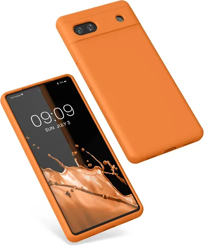 Miniatura 65 de kwmobile Funda Compatible con Google Pixel 6 Pro - Funda de teléfono de silicona TPU con acabado suave - Azul Arrecife