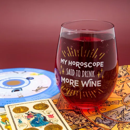 Miniatura 5 de BigMouth Copa de vino del horósco