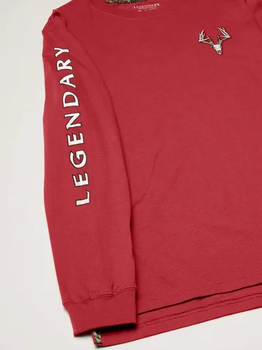 Miniatura 6 de Legendary Whitetails - Camiseta de manga larga para hombre, con diseño exclusivo