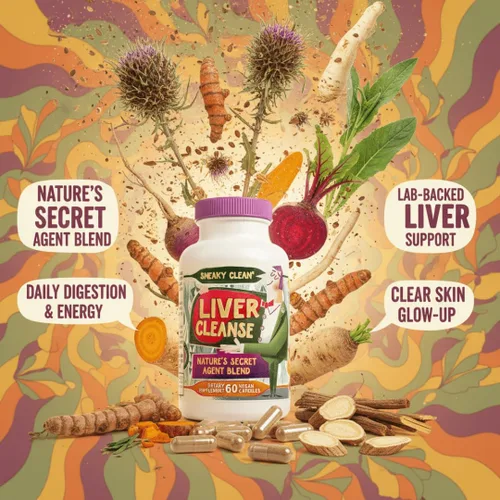 Miniatura 7 de Suplemento de apoyo de limpieza hepática con cardo mariano orgánico - Nature's Secret Agent Blend - 60 cápsulas veganas