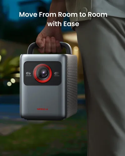 Miniatura 5 de NEBULA Proyector inteligente Cosmos 4K SE, Nebulamaster, alto brillo con Dolby Vision, pantalla de 200 pulgadas, 1800 lúmenes ANSI, HybridBeam