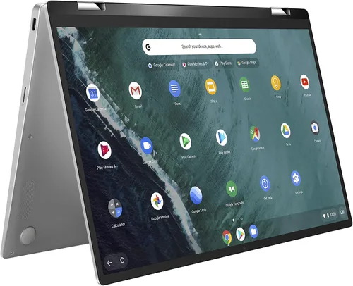 ASUS Chromebook Flip C434 - Laptop 2 en 1, pantalla táctil FHD de 14" con pantalla NanoEdge de 4 vías, procesador Intel Core M3-8100Y