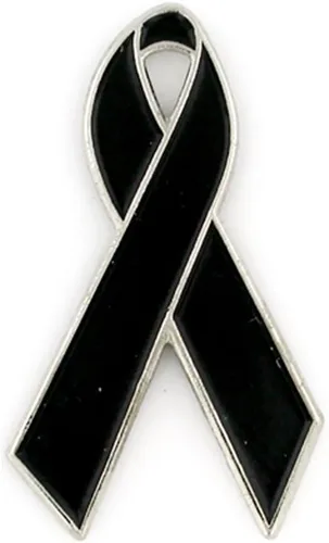 Miniatura 18 de PinMart Awareness - Pin de solapa esmaltado – Pin de cinta chapado en níquel y oro – Cinta de prevención y conciencia – Broche de joyería con parte