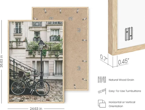 Miniatura 3 de HAUS AND HUES Imagen de París, arte estético de pared de viaje, decoración de pared de bicicleta y escaleras de París, póster de pared rosa
