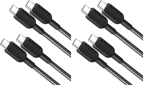 Miniatura 7 de Anker Cable USB C a USB C, Cable Cargador de Carga Rápida Tipo C (6 pies, 2 unidades) para iPhone 17/16 Series, iPad Air 4, MacBook Pro 2022 y más