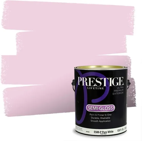 Miniatura 10 de Prestige Paints - Pintura exterior e imprimación en uno, 1 galón, plano, E500-P-A011GP