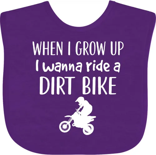 Miniatura 16 de inktastic Babero para bebé de motocross Future Dirt Biker