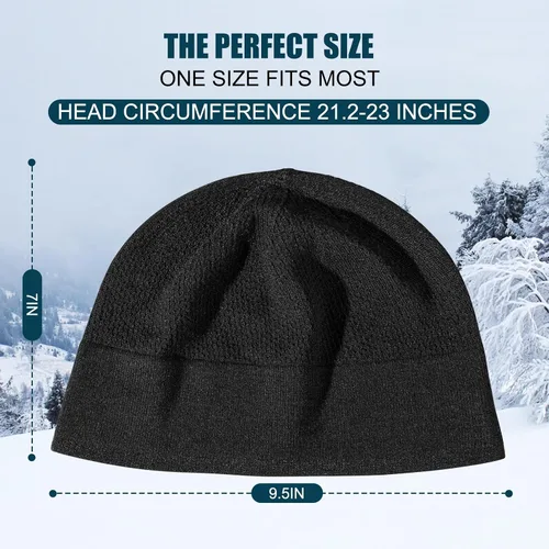 Miniatura 4 de Gorro de bambú ligero para hombres y mujeres, suave y cómodo para dormir