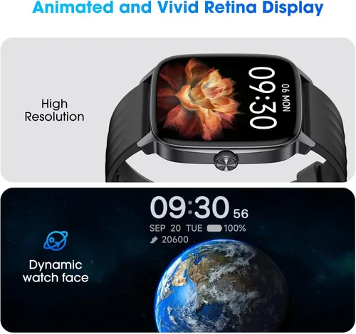 Miniatura 7 de DAVIKO Reloj podómetro, apto para personas mayores, no requiere aplicación/teléfono, reloj de seguimiento de fitness impermeable con contador
